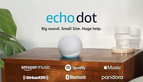 Echo Dot (latest release) | Big vibrant sound in a small device with Alexa to help with daily tas... | Amazon (US)