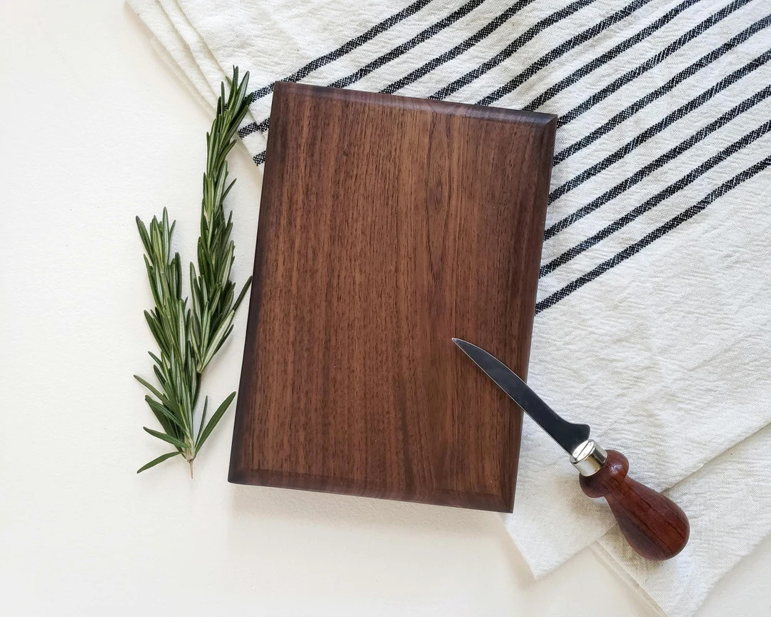 Cutting Board / Black Walnut / Small - Etsy | Etsy (US)