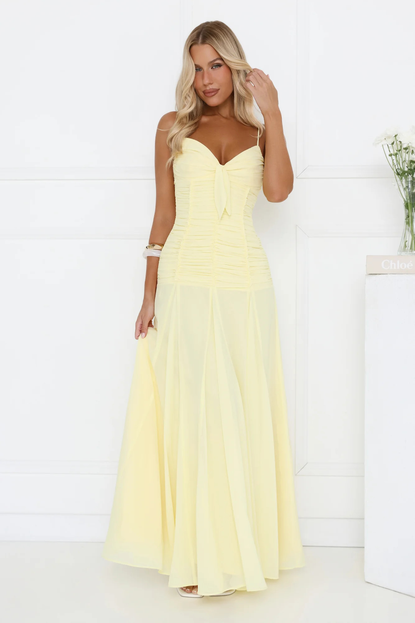 Lemonade Sunshine Maxi Dress Yellow | Hello Molly (US)