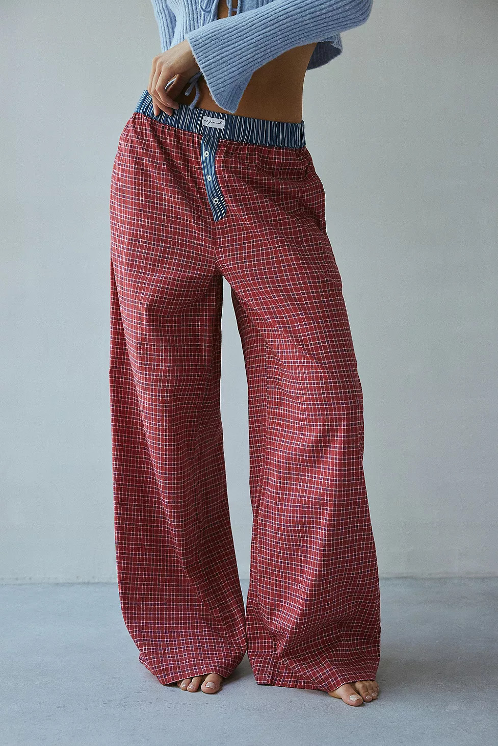 Out From Under Avril PJ Boxer Pants | Urban Outfitters UK