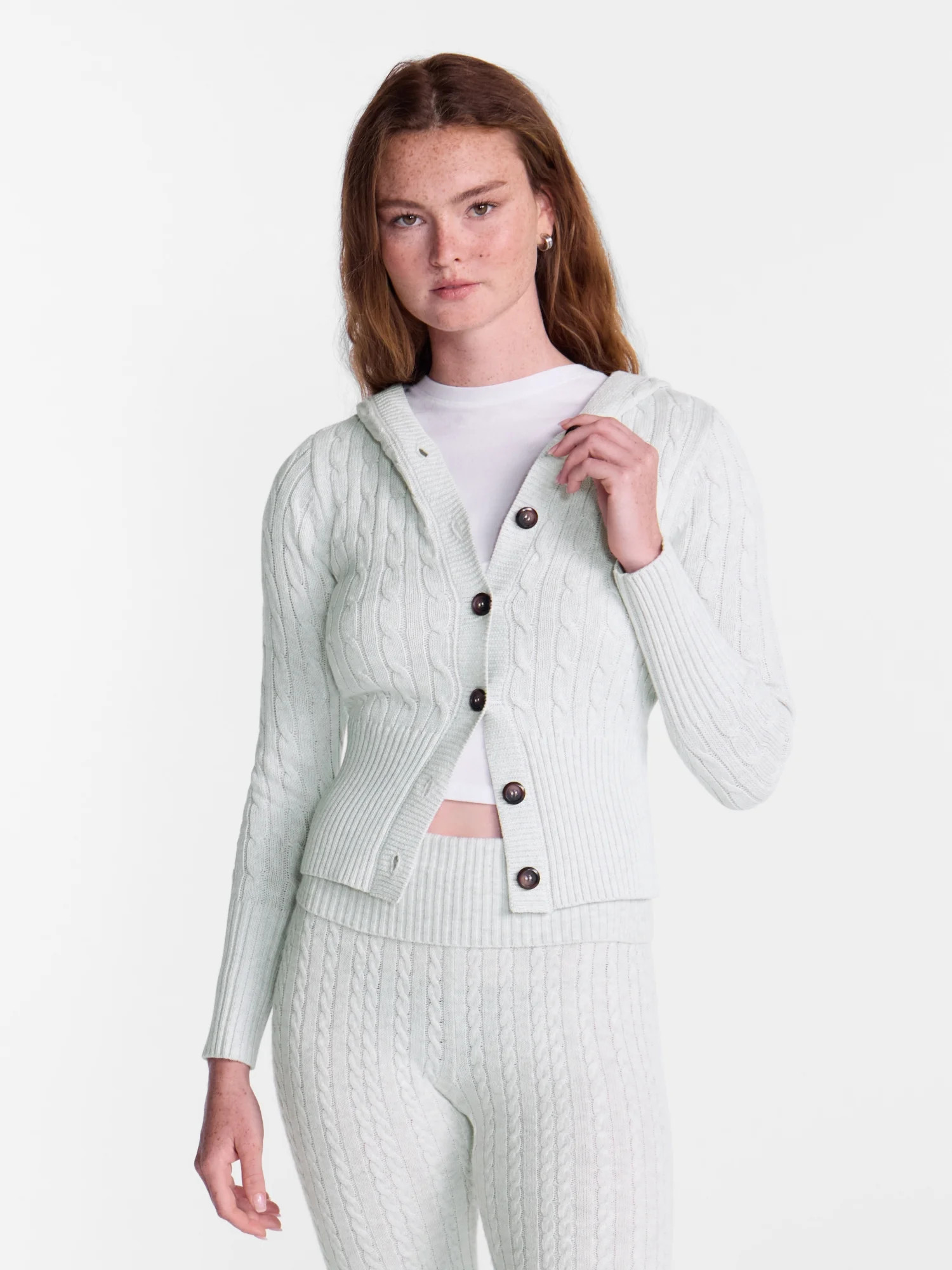 No Boundaries Button Front Hoodie Cardigan, Women's XXS-XXL | Walmart (US)