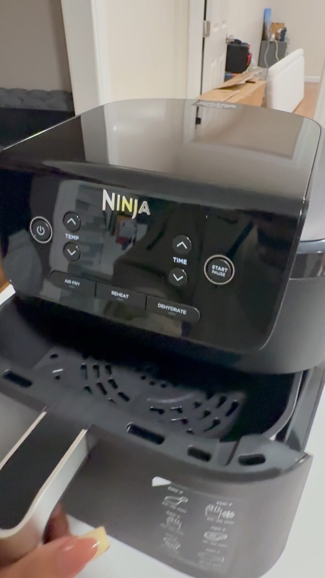 Recently purchased a new air-fryer, and decided to go with this Ninja. I love this for this space saving design and how easy it is to understand and manage. 

#LTKFindsUnder100 #LTKSaleAlert #LTKHome