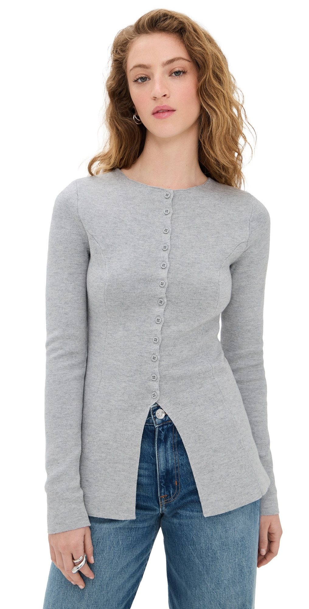 ALIGNE Daphne Knit Sweater Grey 12 | Shopbop