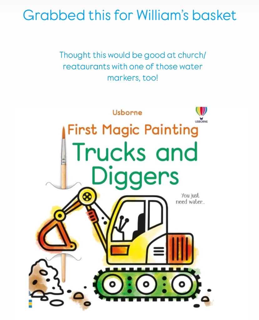 Easter basket ideas - these books are amazing.  The quality of the paper and photos  is great and they are so mess free! 


#painting #eastergift #under10 #kidgift #toddlergift #coloringgift #creativeplay #drawinggift #art #artisticgift #salefinds #budgetfriendly 



#LTKKids #LTKSaleAlert #LTKFindsUnder50