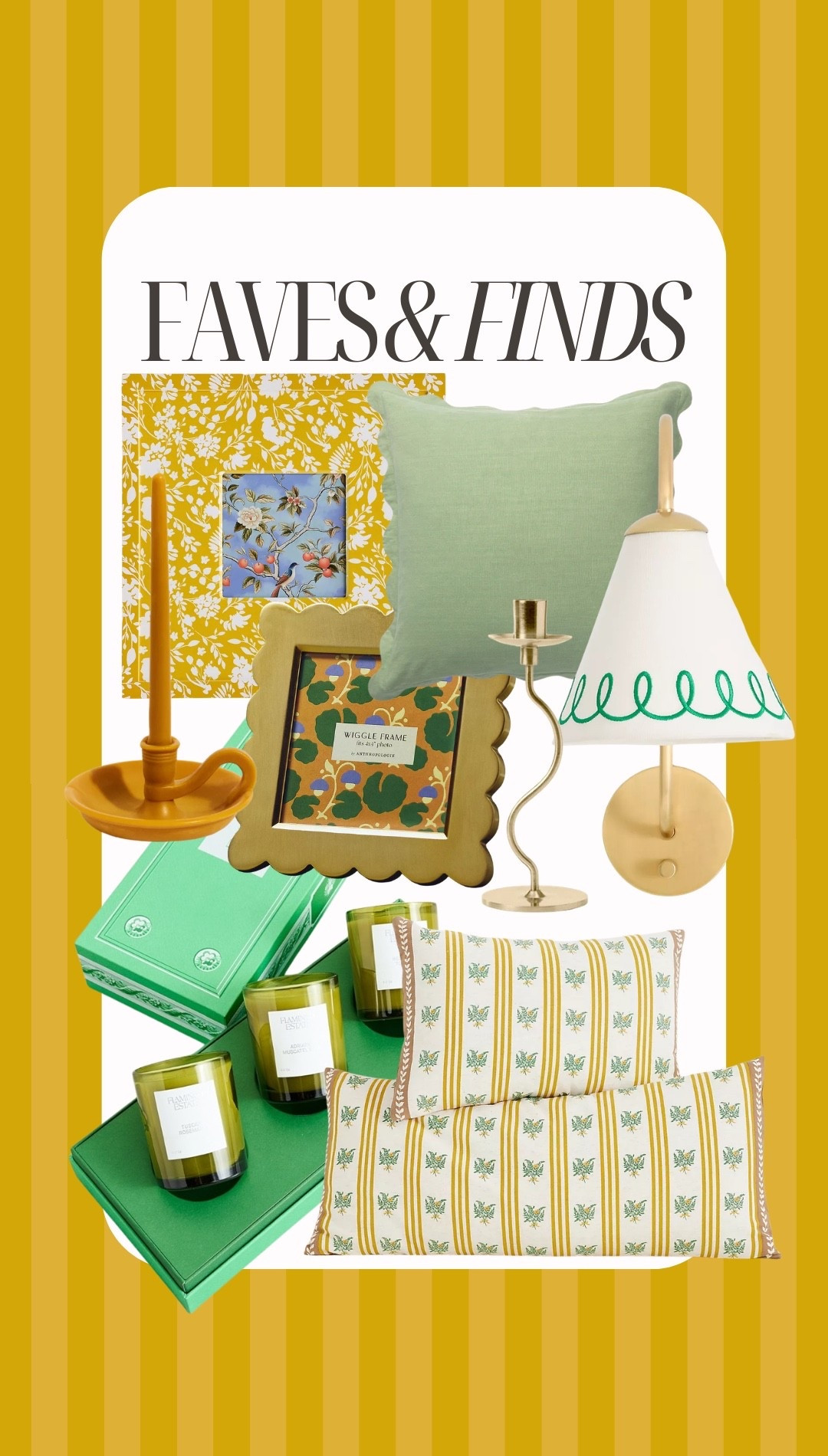 Colorful home decor finds yellow and green home decor finds traditional home decor 

#LTKHome