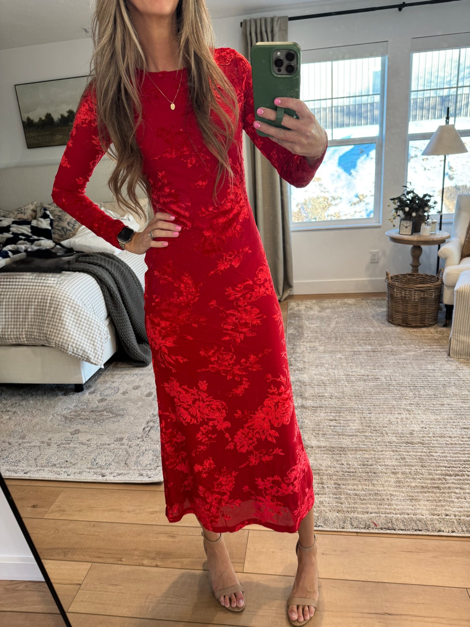 This is the cutest dress for Valentines! I’ve been seeing this style of dress start to pop up on tons of sites and found this really affordable one. Comes in lots of different sizes and it’s under $45 right now! I got a small, I’m 5’ 7 1/2” tall and 108lbs and it’s fits like a glove! Can’t wait to wear it in February ❤️❤️❤️ such a beautiful fabric and pattern, the quality is so good for the price!

#LTKSaleAlert #LTKFindsUnder50