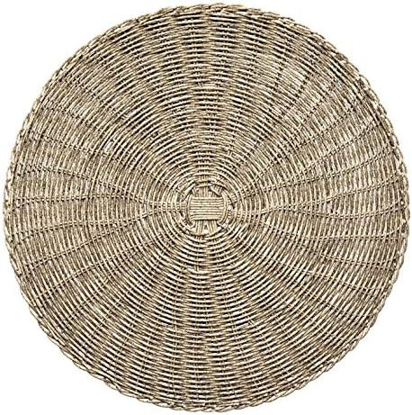 " OCCASIONS" 10 Pieces Pack/Centerpiece Placemats Washable Easy to Clean PVC Heat-resistand Woven... | Amazon (US)