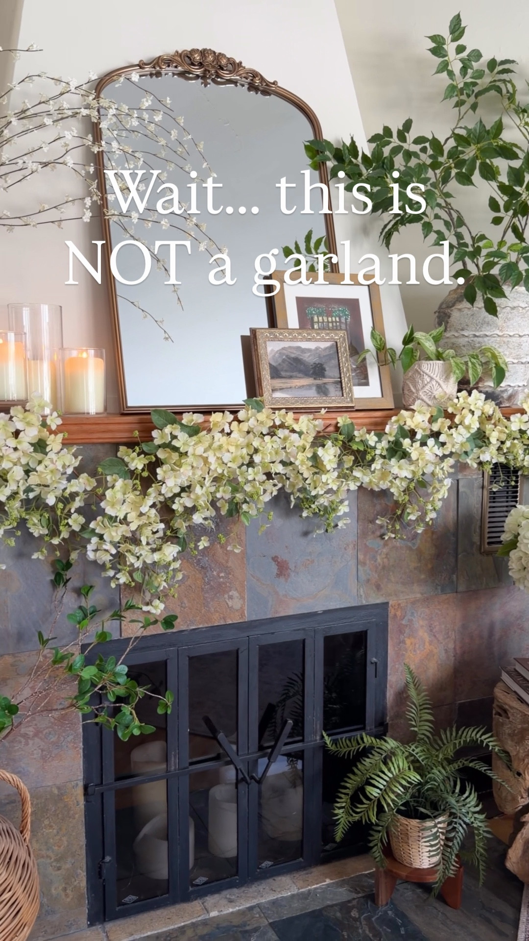 Spring mantel refresh 🌸

#LTKhome