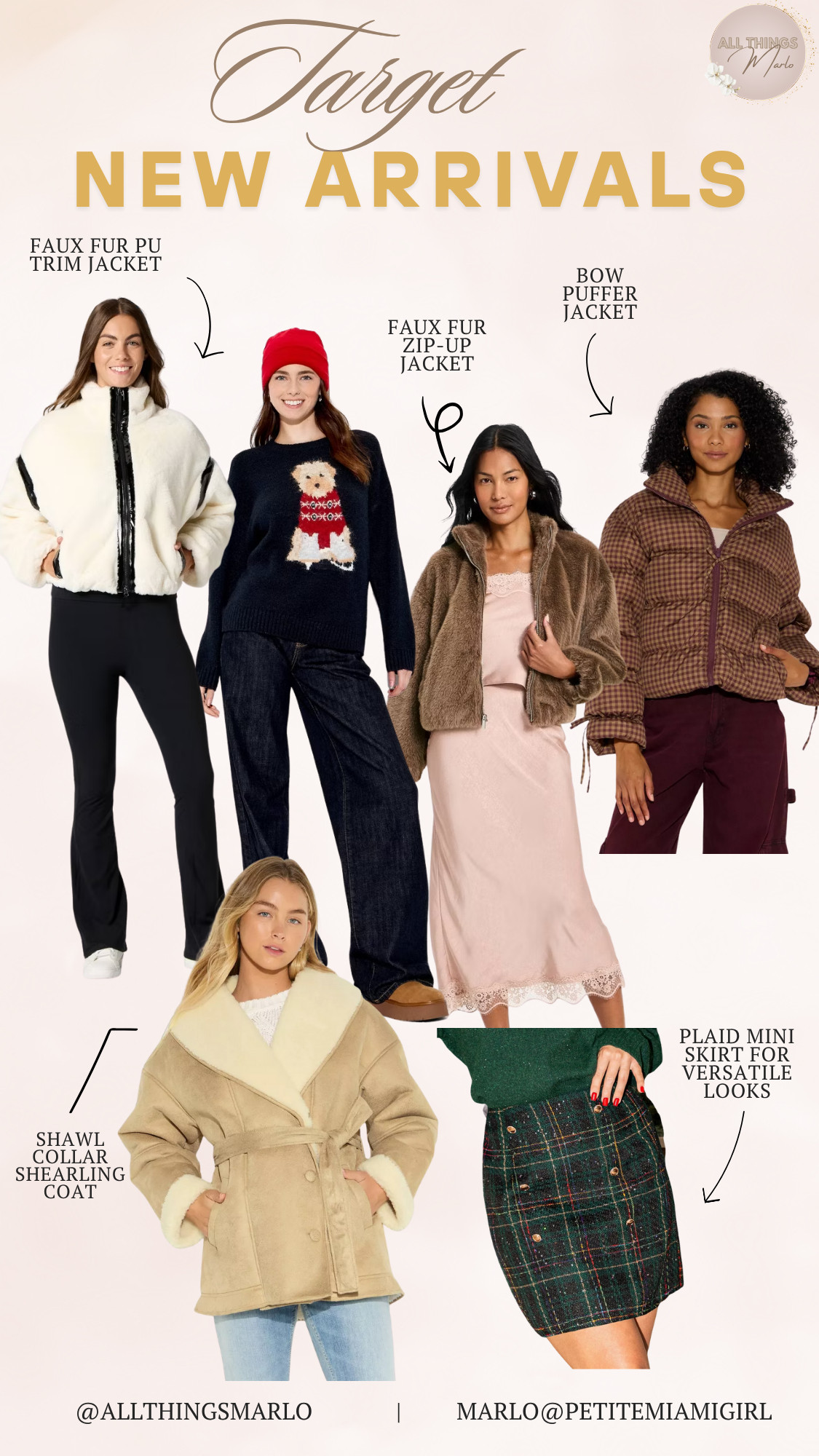 Target new arrivals. 

 #LTKSeasonal #LTKStyleTip #LTKTravel