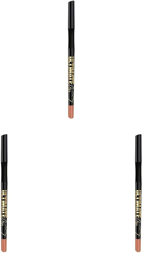L.A. Girl Ultimate Intense Stay Auto Lipliner, Forever Bare, 0.01 oz.,Brown,GP341 (Pack of 3) | Amazon (US)