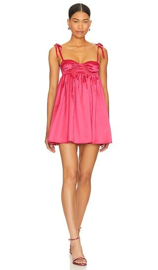 Amabella Mini Dress in Pink | Revolve Clothing (Global)