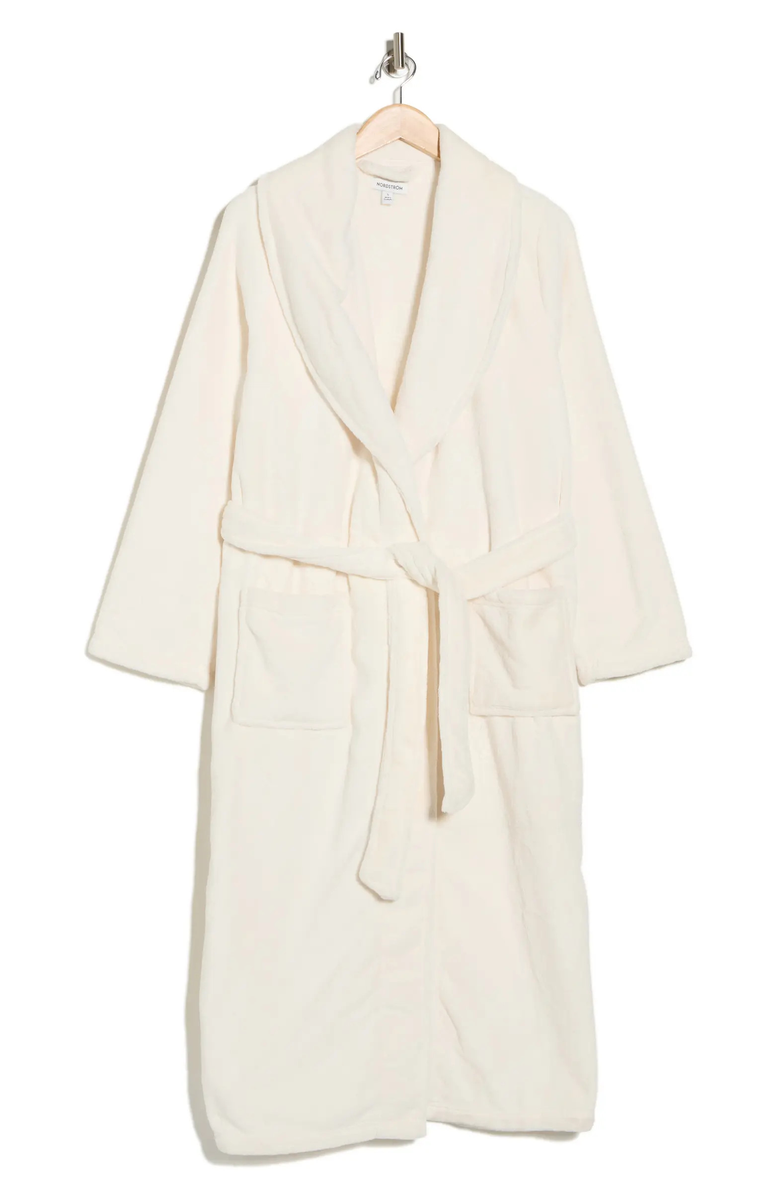 Nordstrom Shawl Collar Plush Longline Robe | Nordstrom | Nordstrom