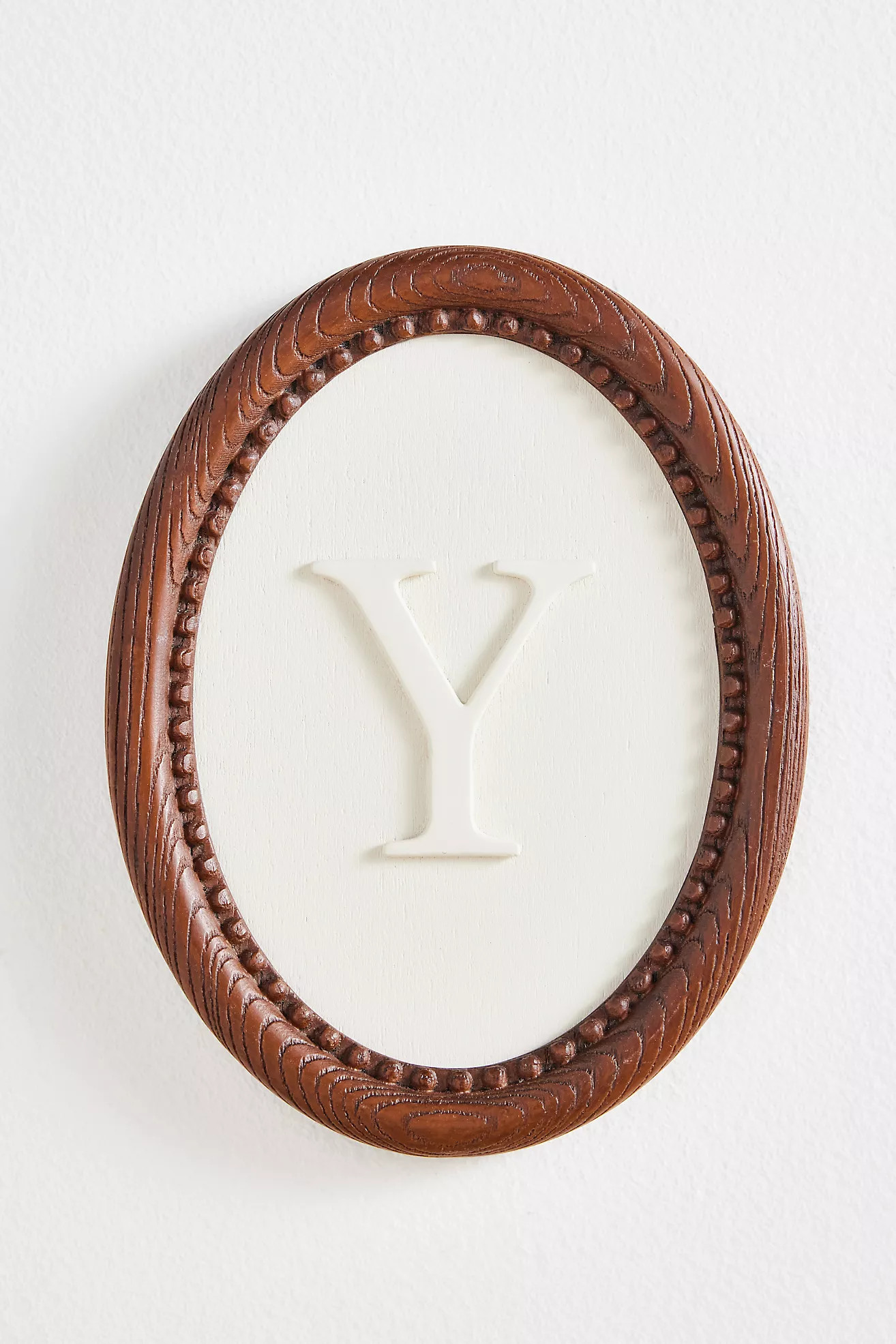 Emery Wood Monogram Gallery Wall Charm | Anthropologie (US)