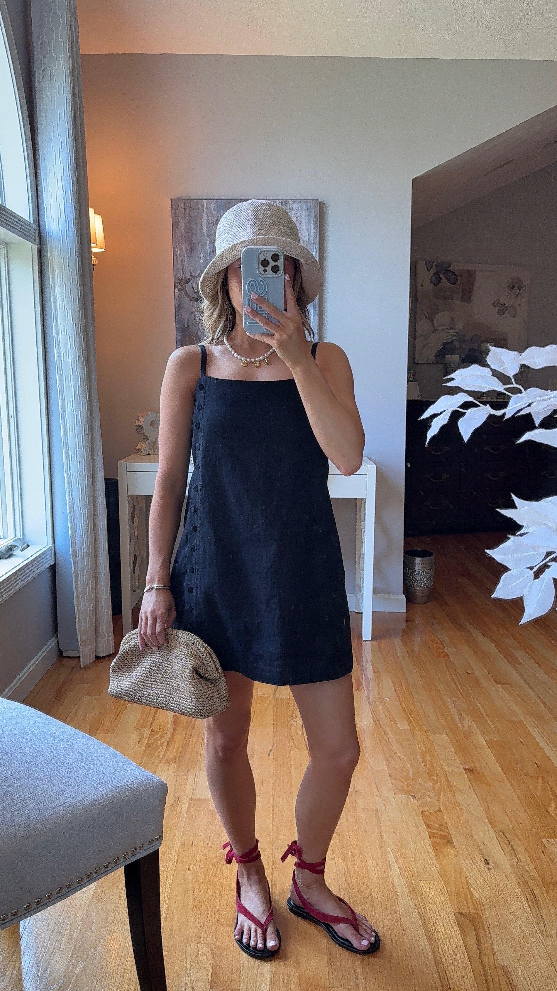 wearing an xxs short in dress! hat is ALV jewels  

 #LTKootd #LTKSeasonal #LTKU