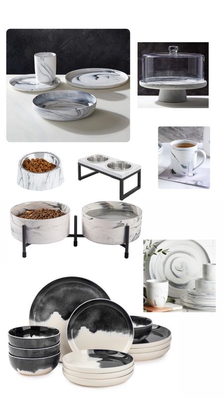I’ve been holding to purchase the set from CB2 until after our remodel but it’s on sale now! 😳 Also found some others that are just as beautiful that are making me unsure now lol. 
I’ve already got the dog bowls to match the aesthetic so I’m feeling this vibe. 

This is great if you’re hosting this holiday season…please, no paper plates. 🫣

#dishwashersafe 

#LTKHoliday #LTKhome #LTKparties