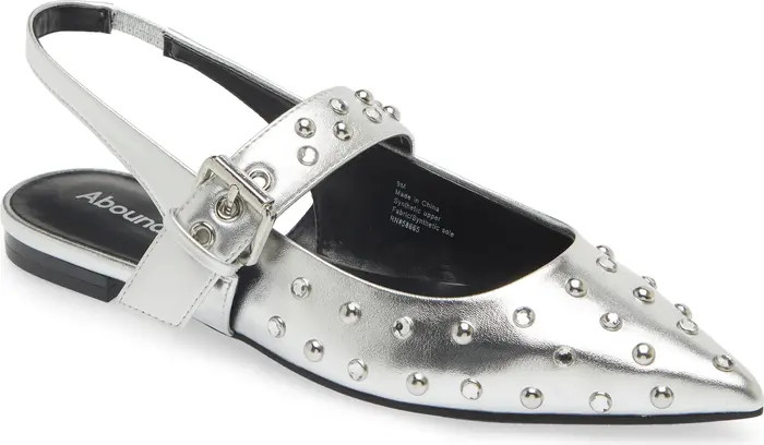 Abound Kadia Slingback Pointed Toe Flat (Women) | Nordstromrack | Nordstrom Rack