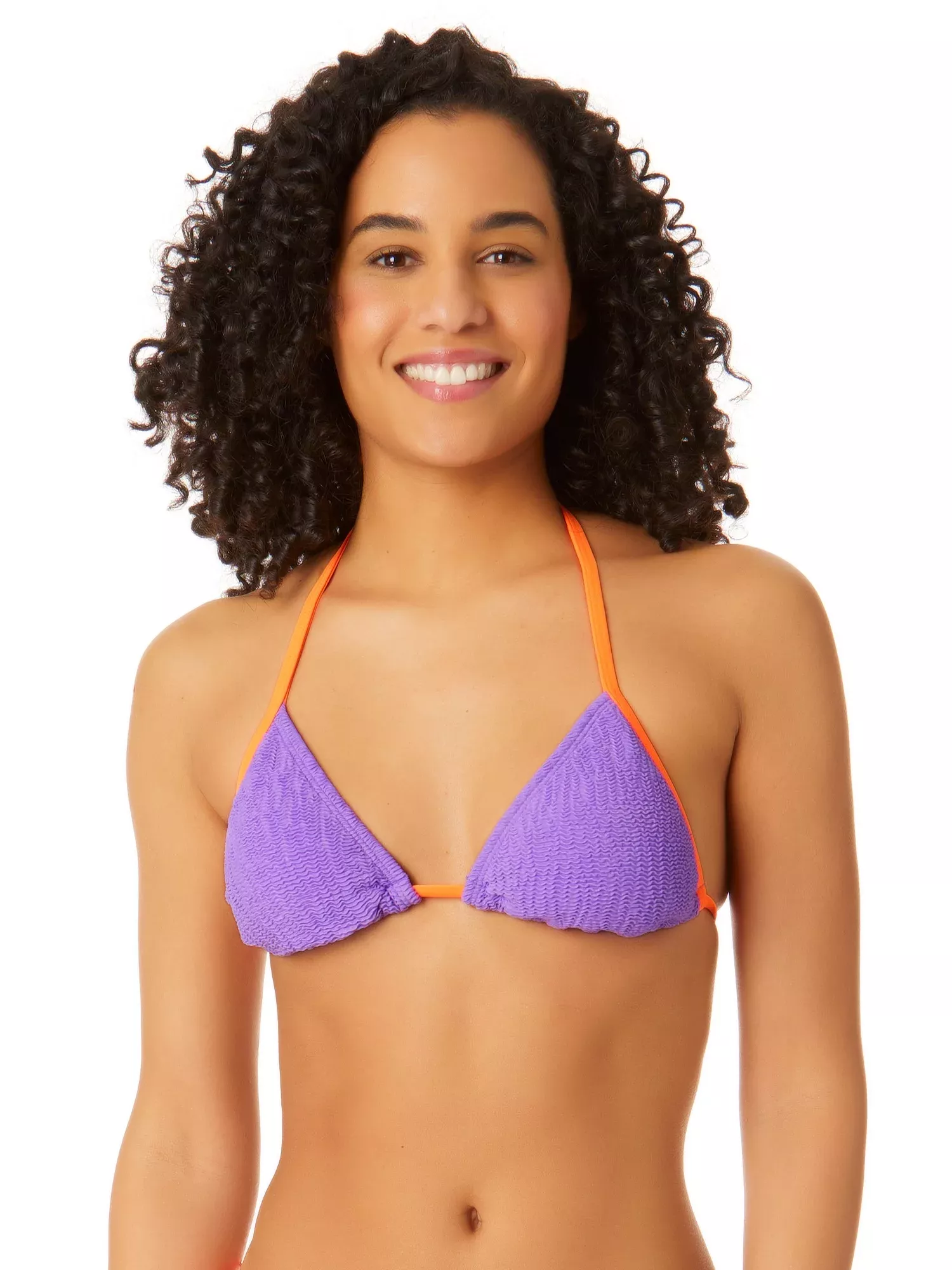 No Boundaries Women's Triangle Bikini Top 