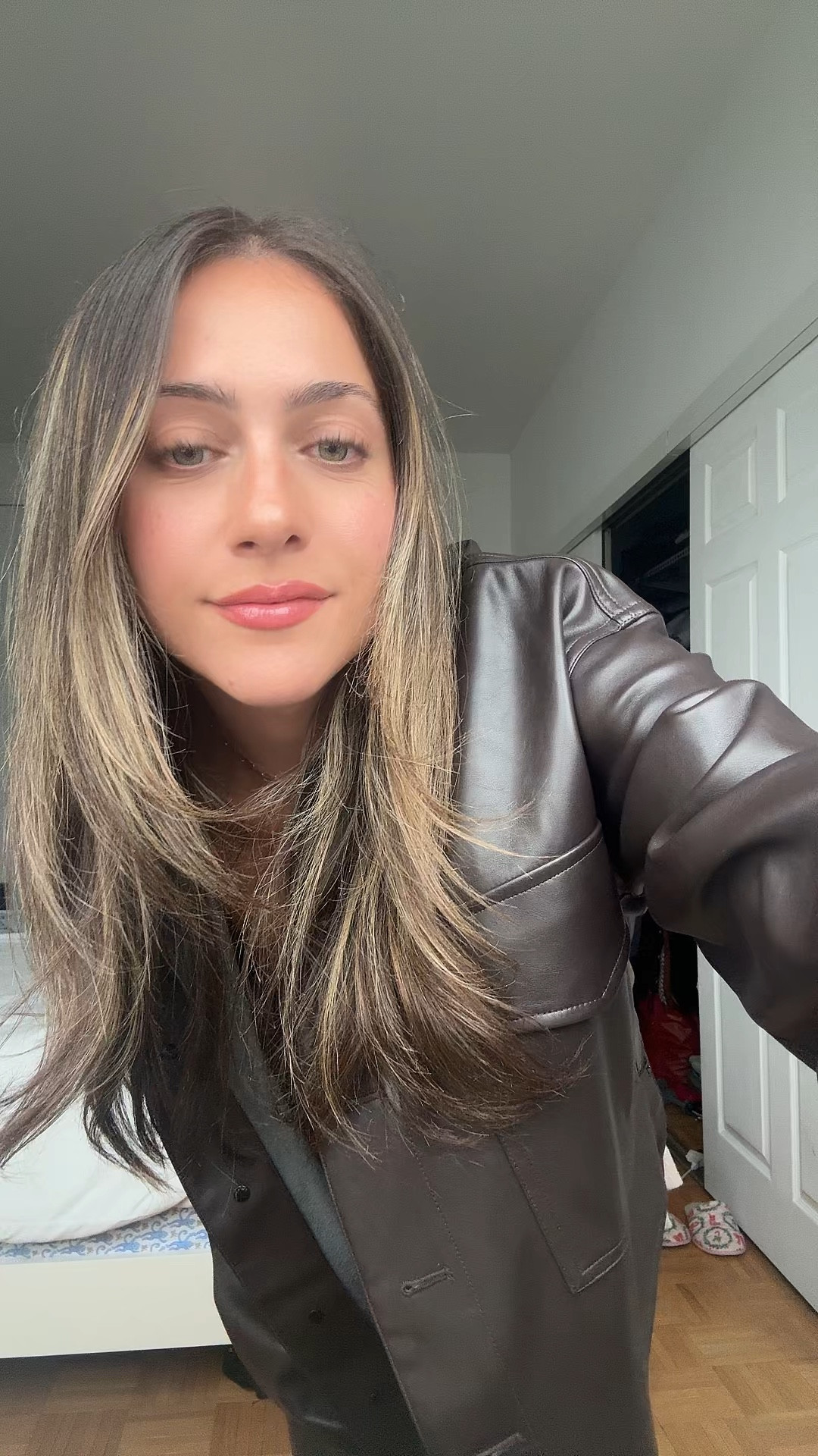 🤎🤎 Rag and Bone leather set for the win! @Madewell 

#LTKgrwm #LTKPetite #LTKootd