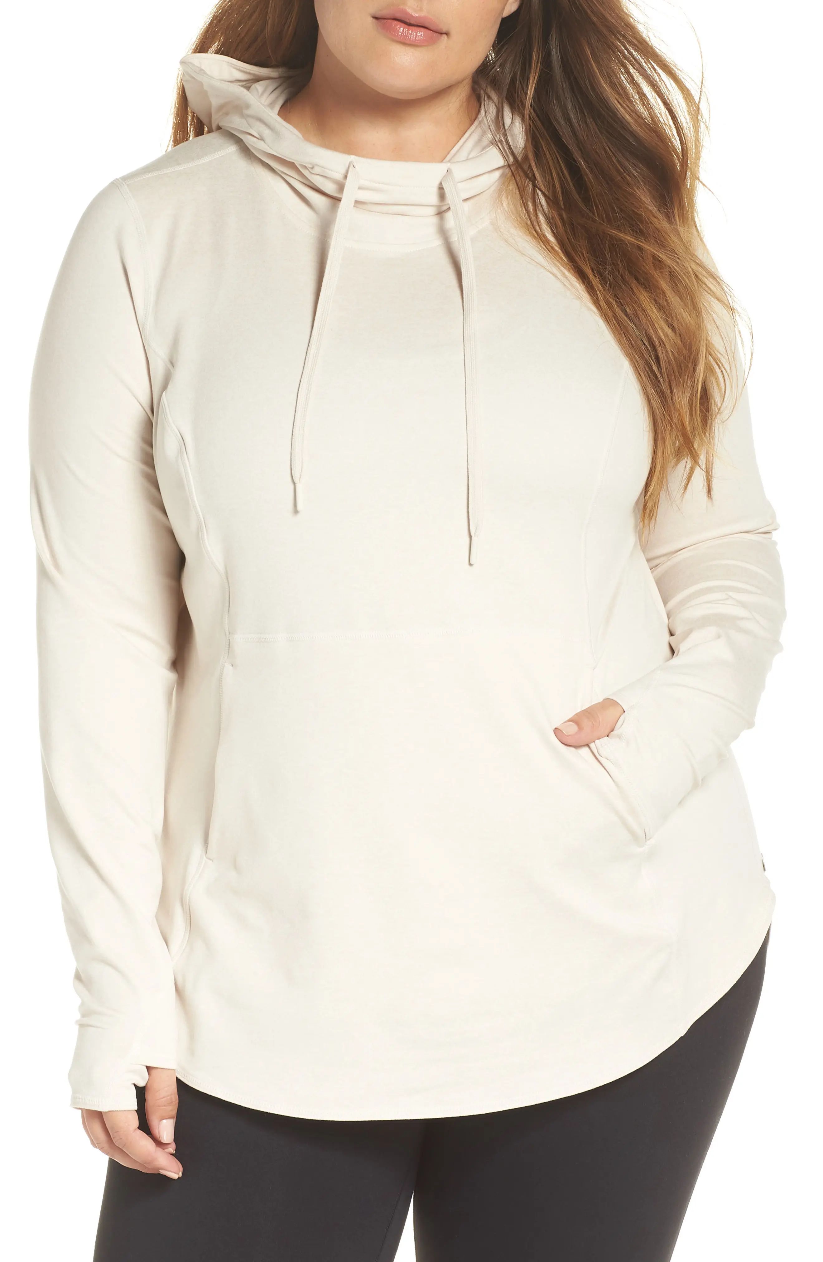 Zella Recycled Perfect Layer Hoodie (Plus Size) | Nordstrom
