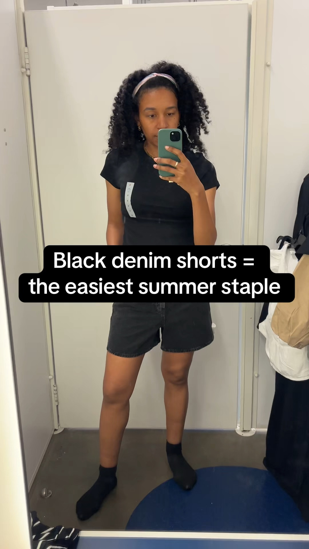 These black denim shorts might be my favorite Old Navy summer find.

The fit is relaxed but still flattering, and they’re so easy to style with literally anything—tees, tanks, or lightweight layers. Exactly the kind of piece you can throw on and still look put together.

I paired them with a simple black tee for an effortless everyday summer outfit, but these are definitely going to be on repeat all season.

#blackdenimshorts #summeroutfitideas #casualoutfit #everydaystyle #simpleoutfits 

 #LTKgrwm #LTKootd #LTKU