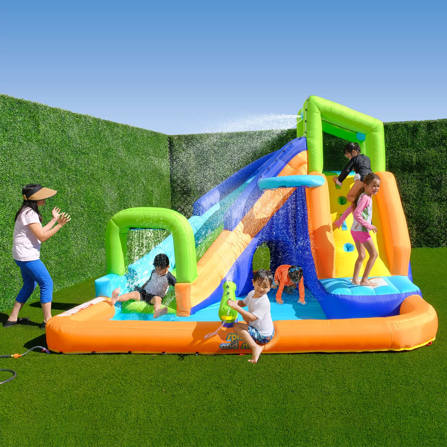 My 1st Water Slide Splash and Slide with Tunnel and Water Arch | Sam's Club