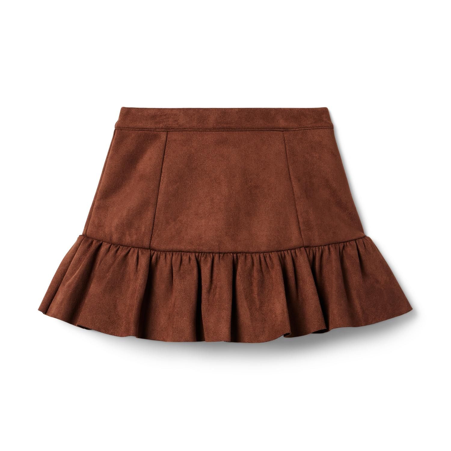 The Sueded Ruffle Skirt | Janie and Jack