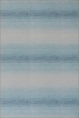 Dash & Albert Pandora Sky Abstract Washable Rug, 6x9 | Amazon (US)