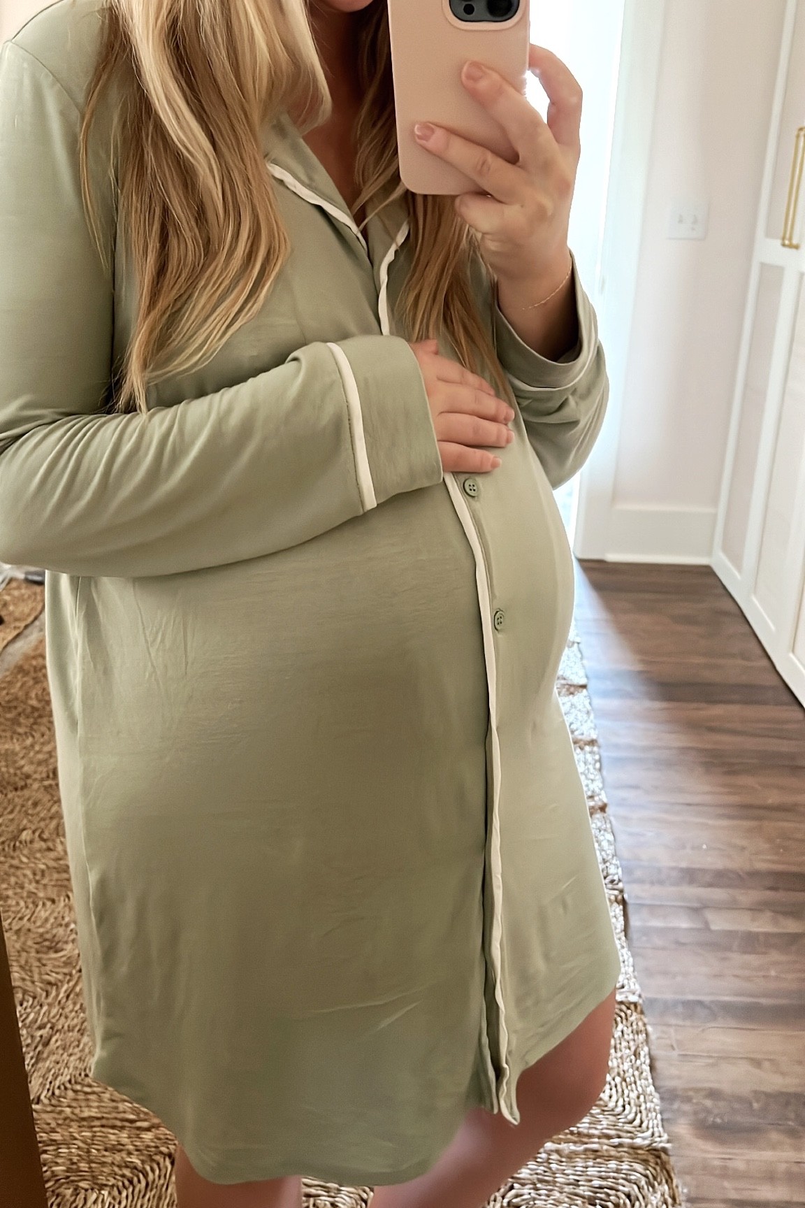 The comfiest maternity + nursing friendly nightshirt I own! Can’t wait to try out more from this brand. 

I’m 32 weeks, in a M for size reference 

#LTKbump