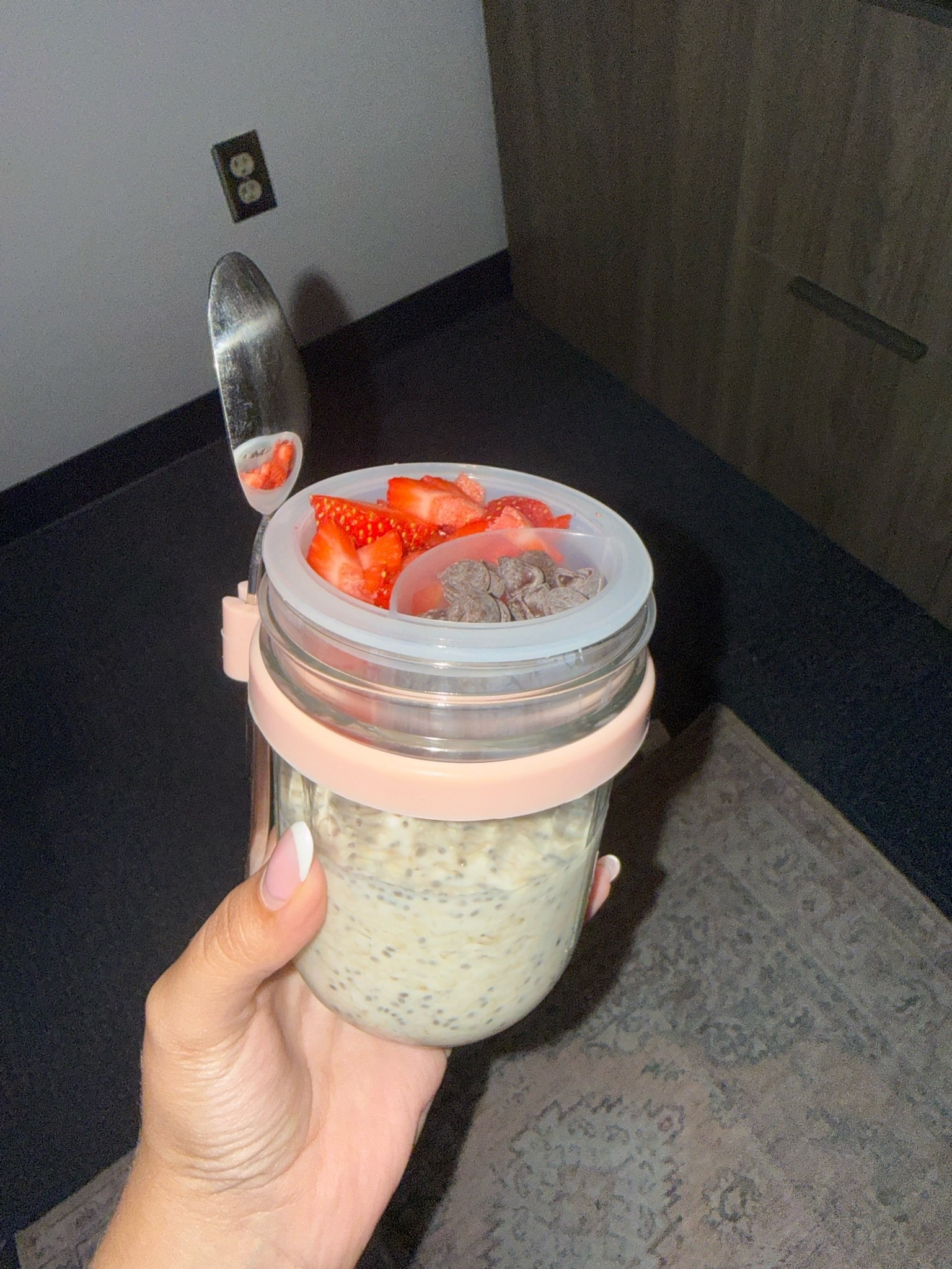The cutest Walmart meal prep find! 🤍🥣

These glass meal prep jars with a built-in toppings compartment make overnight oats, yogurt parfaits, and healthy breakfasts so much easier. I love that the fruit and toppings stay fresh until you’re ready to eat. Perfect for busy mornings, work lunches, or weekly meal prep!

#LTKfoodie #LTKdayinmylife #LTKgrwm