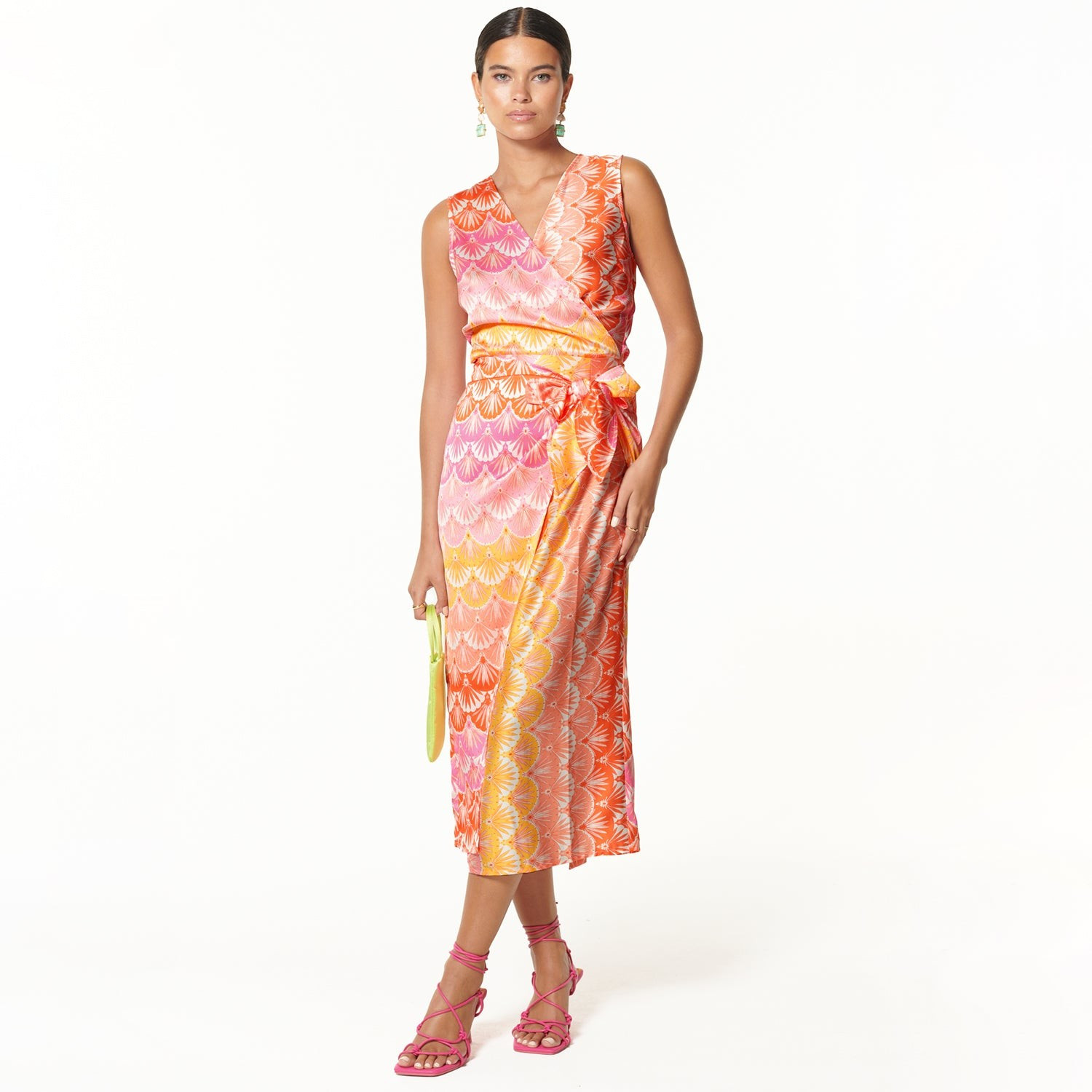 Pink Scallop Lucy Skirt | Never Fully Dressed (UK & IE)