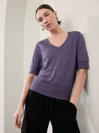 Step Forward Sweatshirt Tee | Athleta