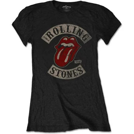 The Rolling Stones Ladies T-Shirt: Tour 1978 (Medium) | Walmart (US)