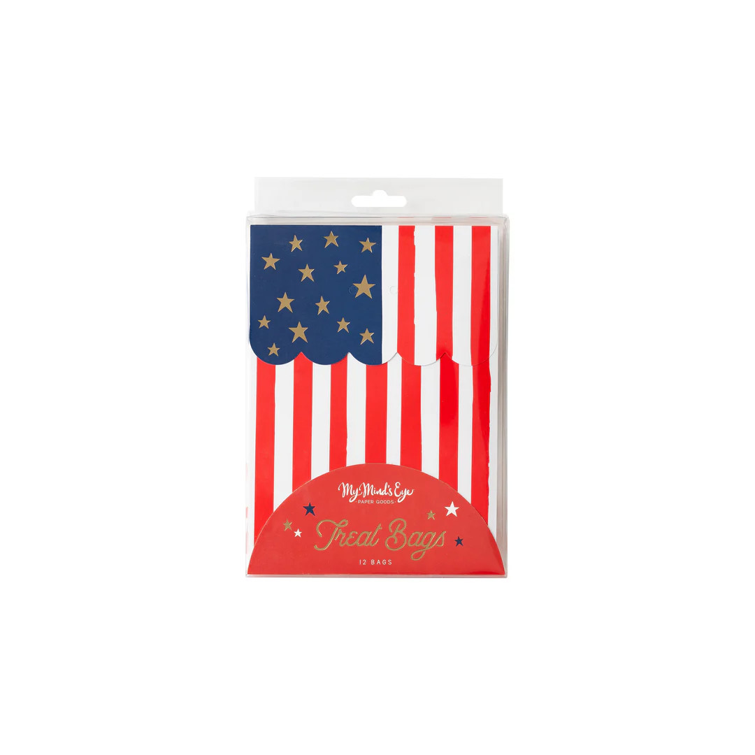 Flag Treat Bags | My Mind's Eye