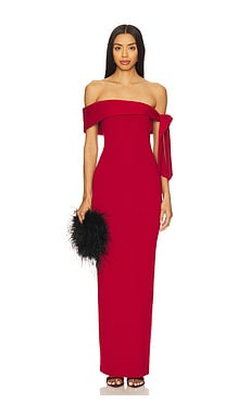 SNDYS x REVOLVE Jaymes Maxi Dress in Deep Red from Revolve.com | Revolve Clothing (Global)