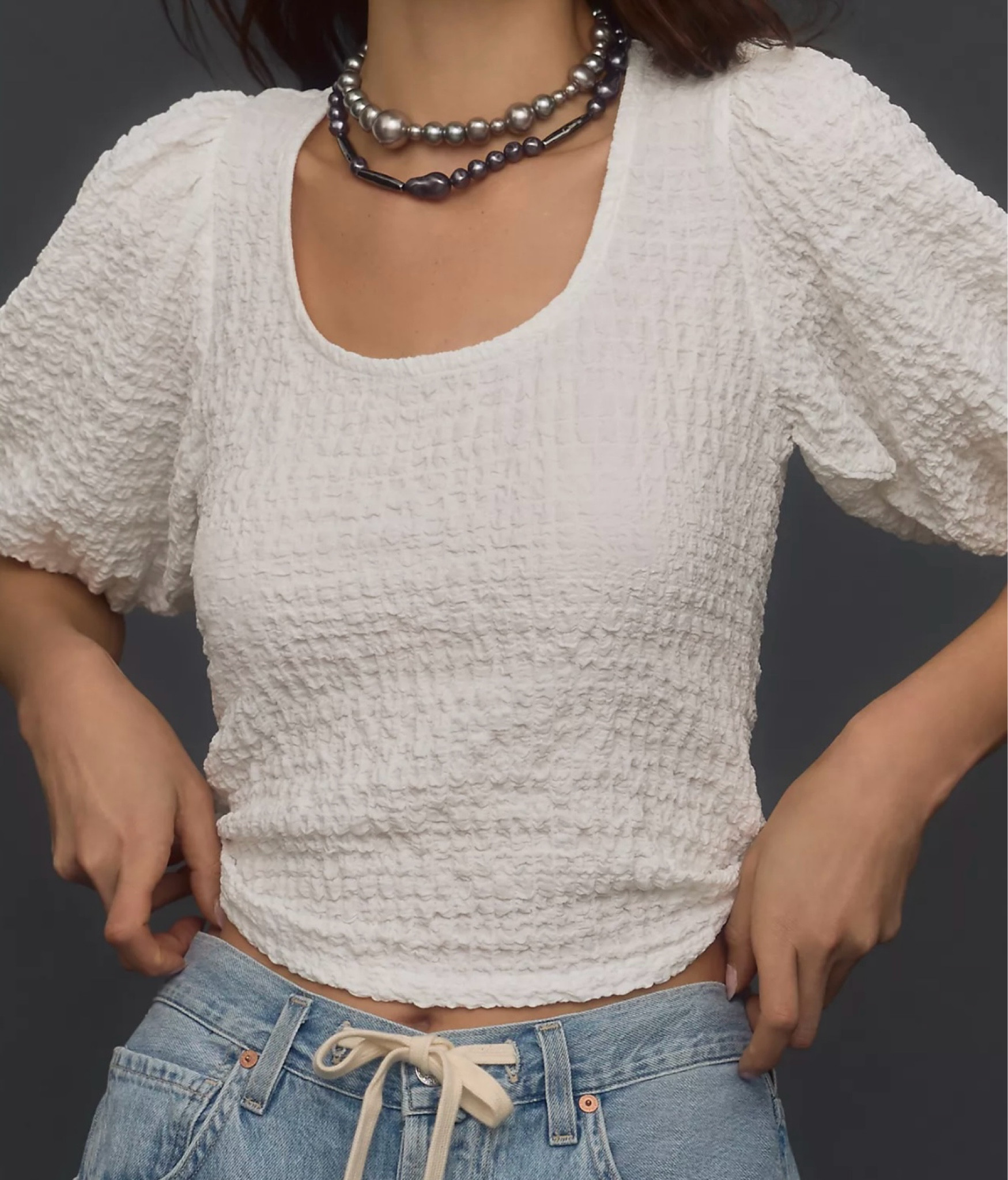 Balloon sleeve top. So cute and comes in several colors. 

#LTKFindsUnder50 #LTKSaleAlert #LTKSeasonal