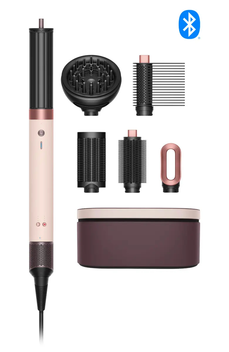 Airwrap Co-anda2x™ Multi-Styler & Dryer Curly+Coily in Ceramic Pink & Rose Gold | Nordstrom
