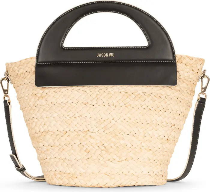 JASON WU Winnie Top Handle Woven Straw Satchel | Nordstromrack | Nordstrom Rack