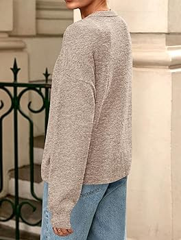 PRETTYGARDEN Fall Long Sleeve Cardigans for Women Trendy 2026 Lightweight Button Down Crewneck Lo... | Amazon (US)