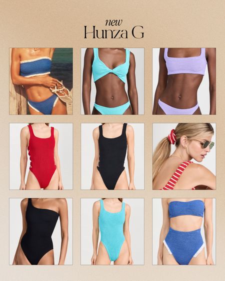 New Hunza G suits 👙