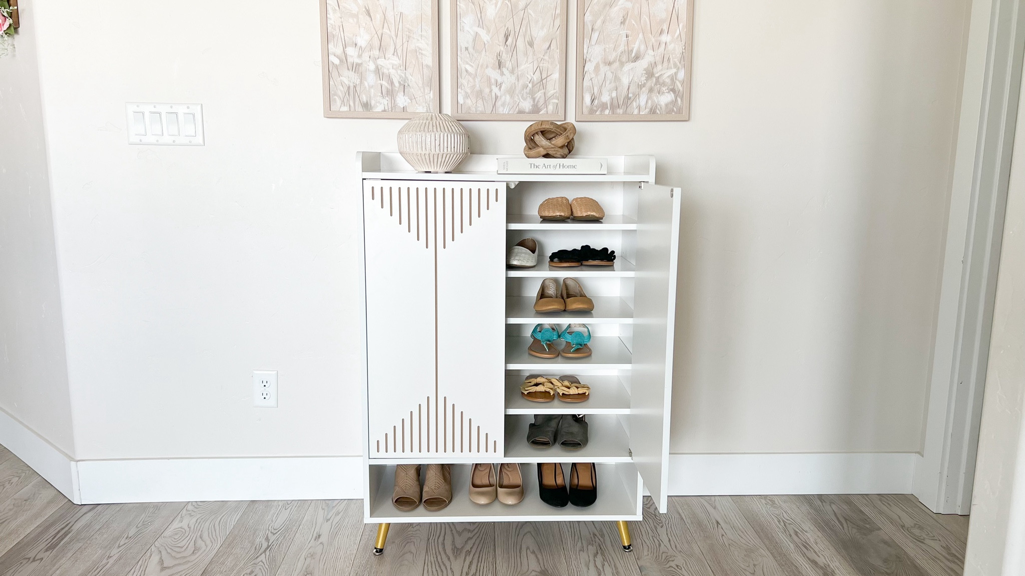 Shoe Cabinets with Doors Entryway. Shoe organizer. 

#LTKSeasonal #LTKsalealert #LTKstyletip
