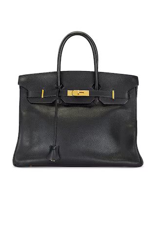 FWRD Renew Hermes Birkin 35 Handbag in Black from Revolve.com | Revolve Clothing (Global)