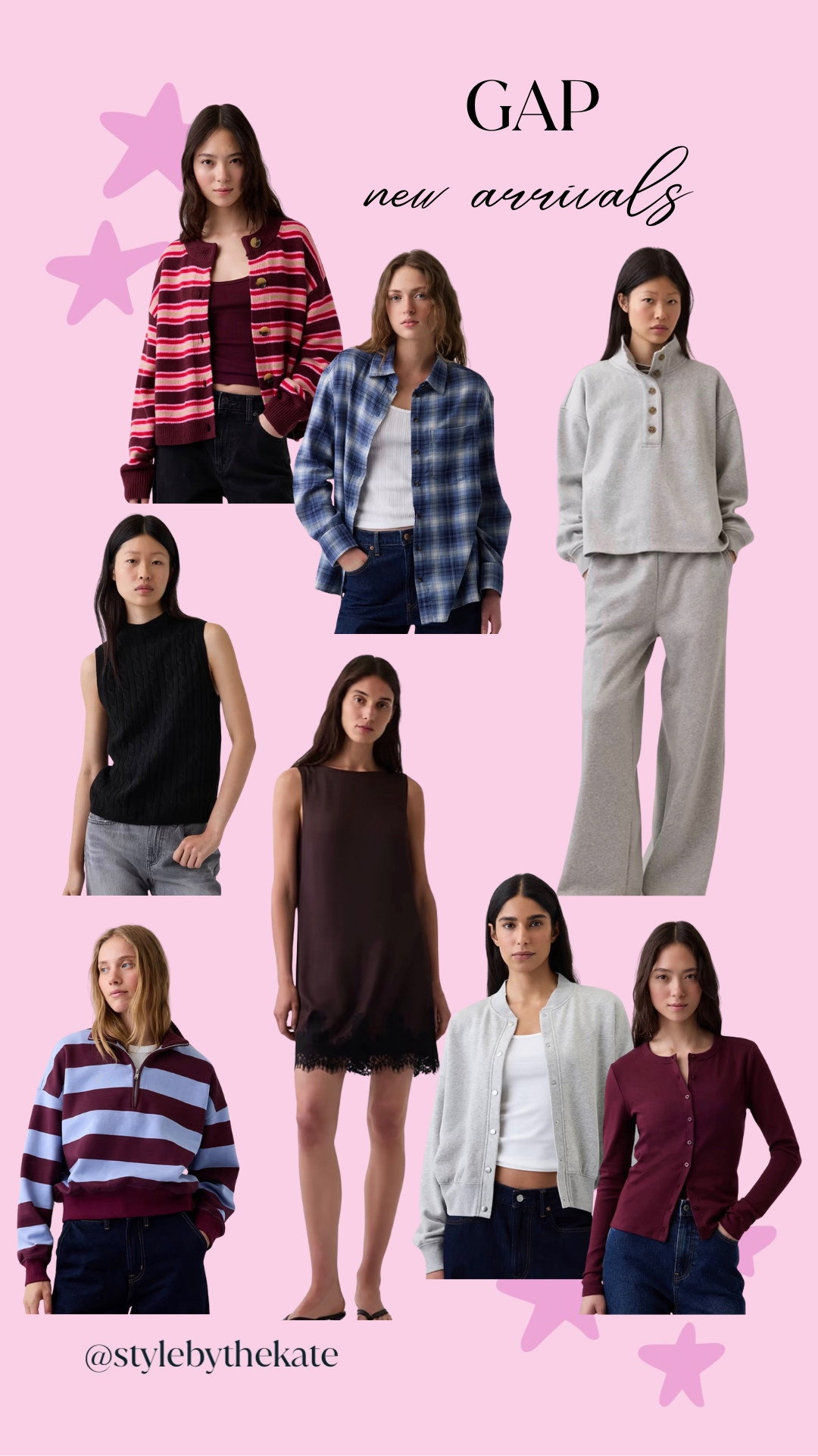 GAP new arrivals are bringing all the fall color, cozy layers, and everyday staples!!🍂

@GAP, fall outfit, fall fashion, cardigan, dress, lounge set 

 #LTKootd #LTKSeasonal #LTKSaleAlert
