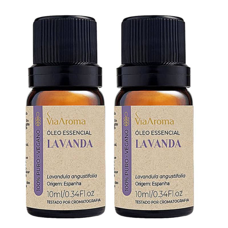 Kit Via Aroma Lavanda
             - Óleo Essencial (2 Unidades) | Beleza Na Web (BR)