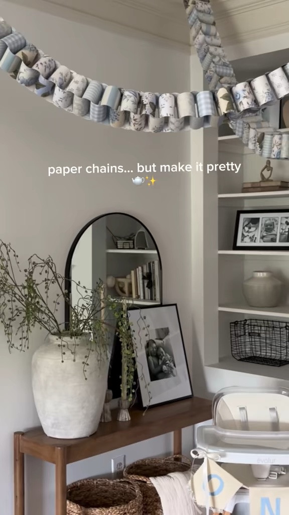 Linked everything I used to make these floral paper chains for my daughter’s first birthday. 🤍✨

Such an easy way to add color and pattern to a party setup without spending a fortune. The patterned cardstock made all the difference.

#LTKmomlife #LTKSeasonal #LTKdayinmylife