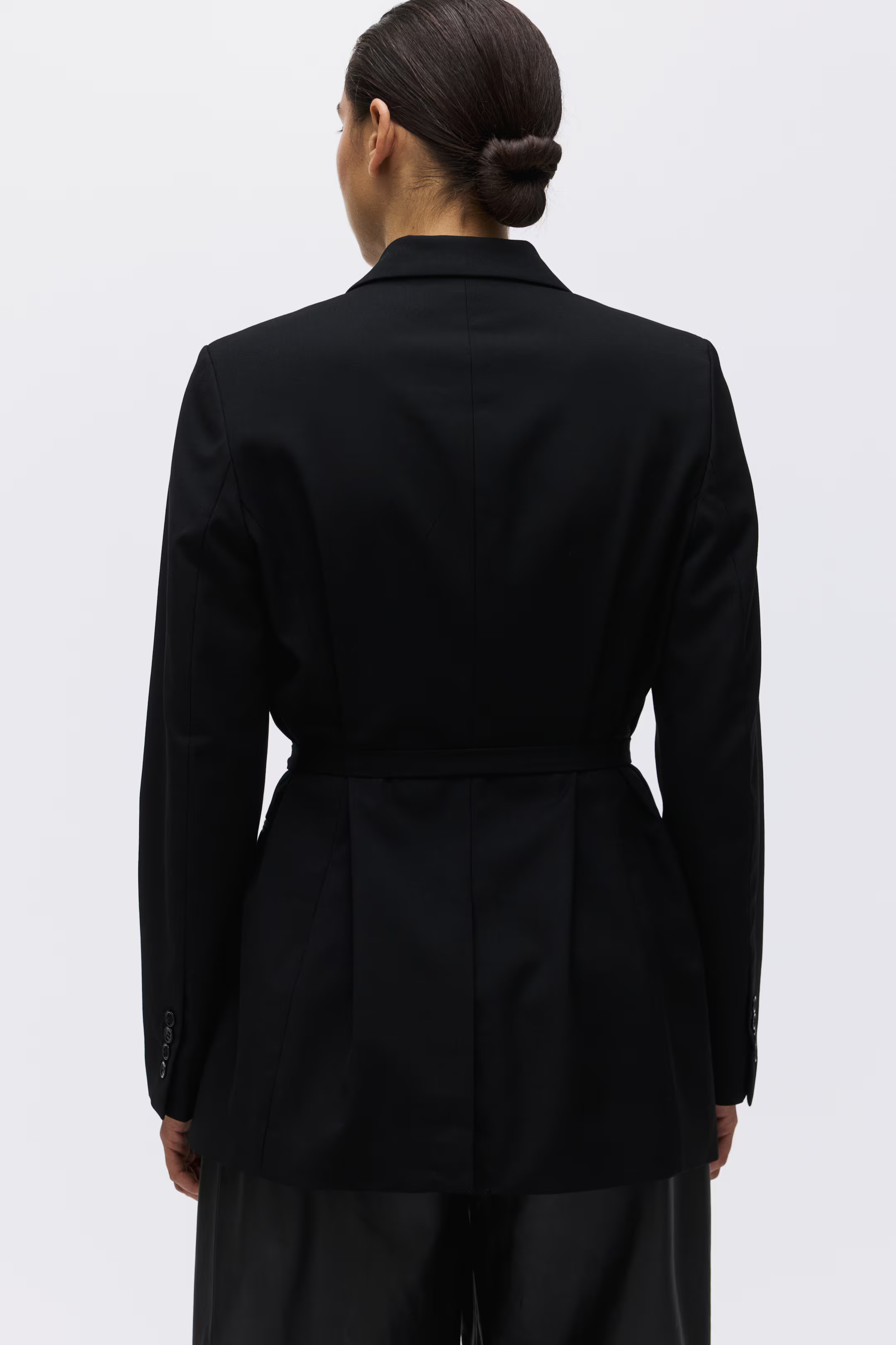 Tie-Detail Wrapover Jacket | H&M (US + CA)