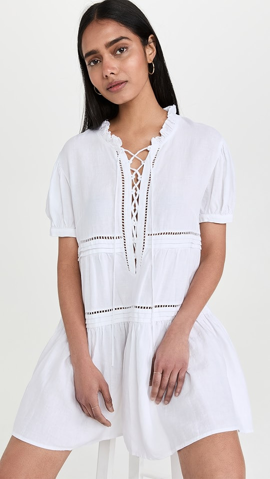 Marissa Webb Quincy Linen Mini Dress | SHOPBOP | Shopbop