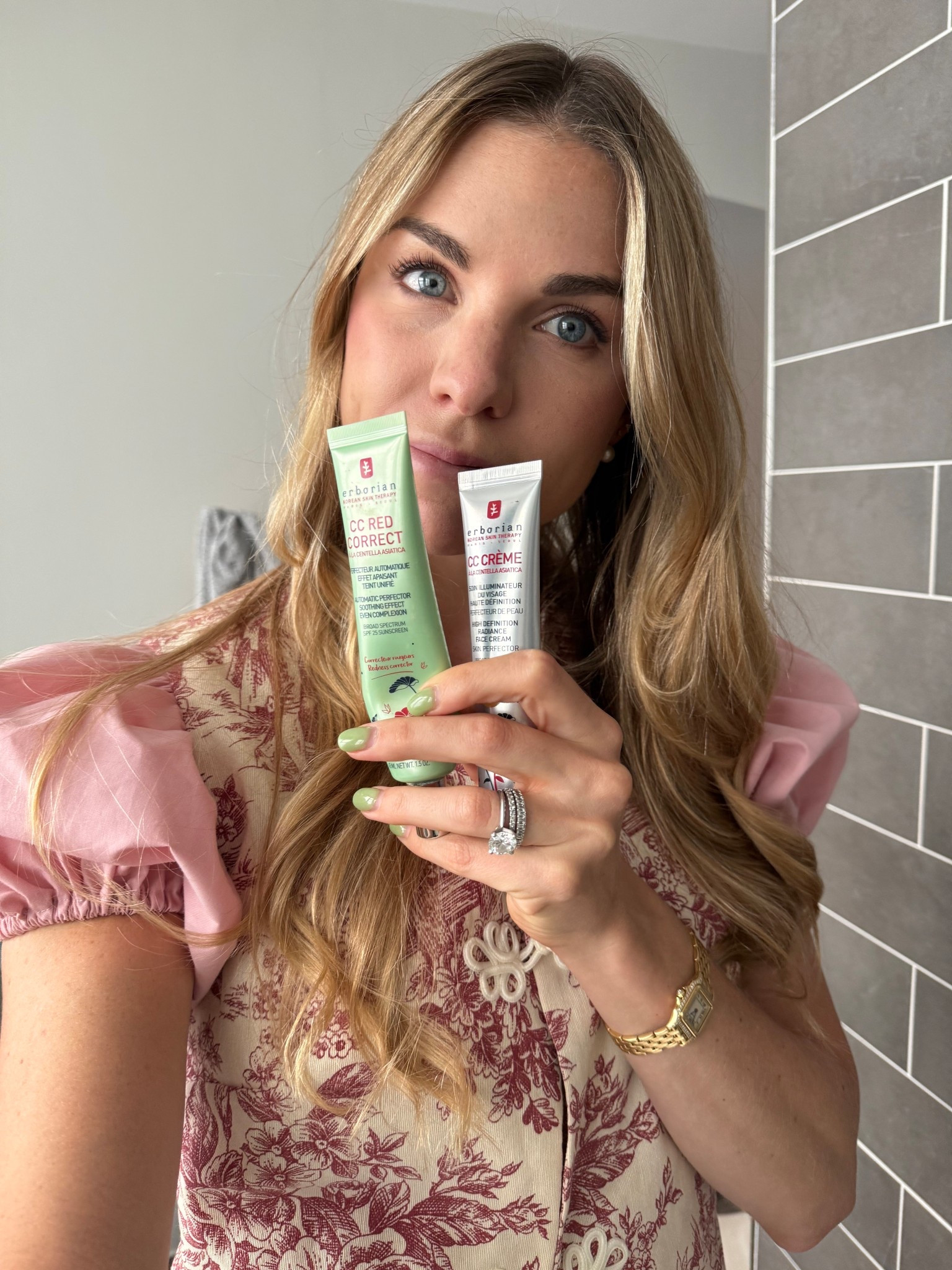 obsessed with this product. I love the color correcting eborian for every day. It’s moisturizing and it has spf! So good. If you want more coverage check out the cc creame (there are three shades, I recommend the lighter one if you are fair like me). Tagged the travel size so you don’t have to commit If you are wanting to sample first! 

#LTKFindsUnder50 #LTKBeauty