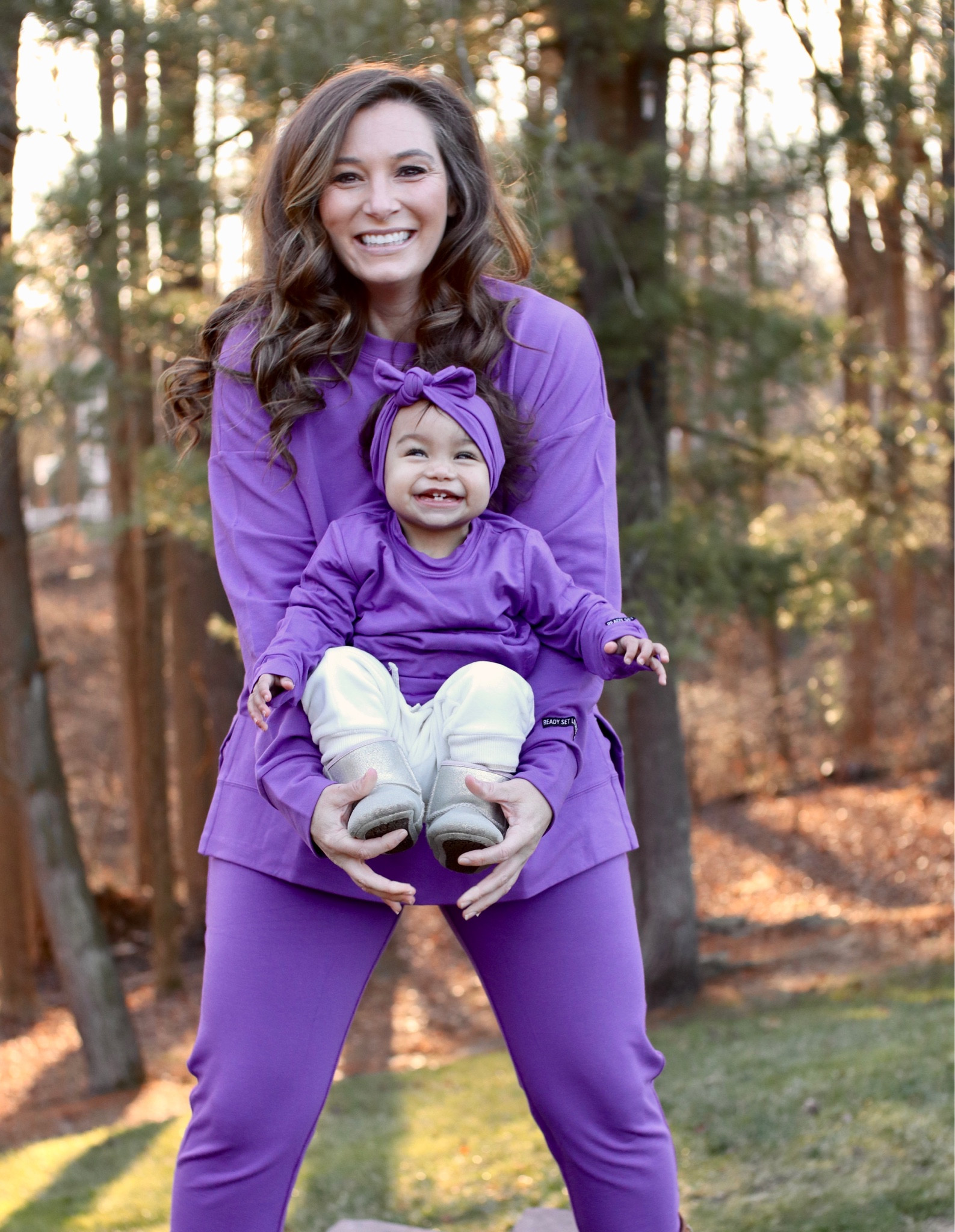 Amazon finds! Purple two piece sweat Suits perfect for travel days and Sunday Funday watching the football playoffs. Especially if you are a Raven Football fan! 

#LTKparties #LTKGiftGuide #LTKtravel