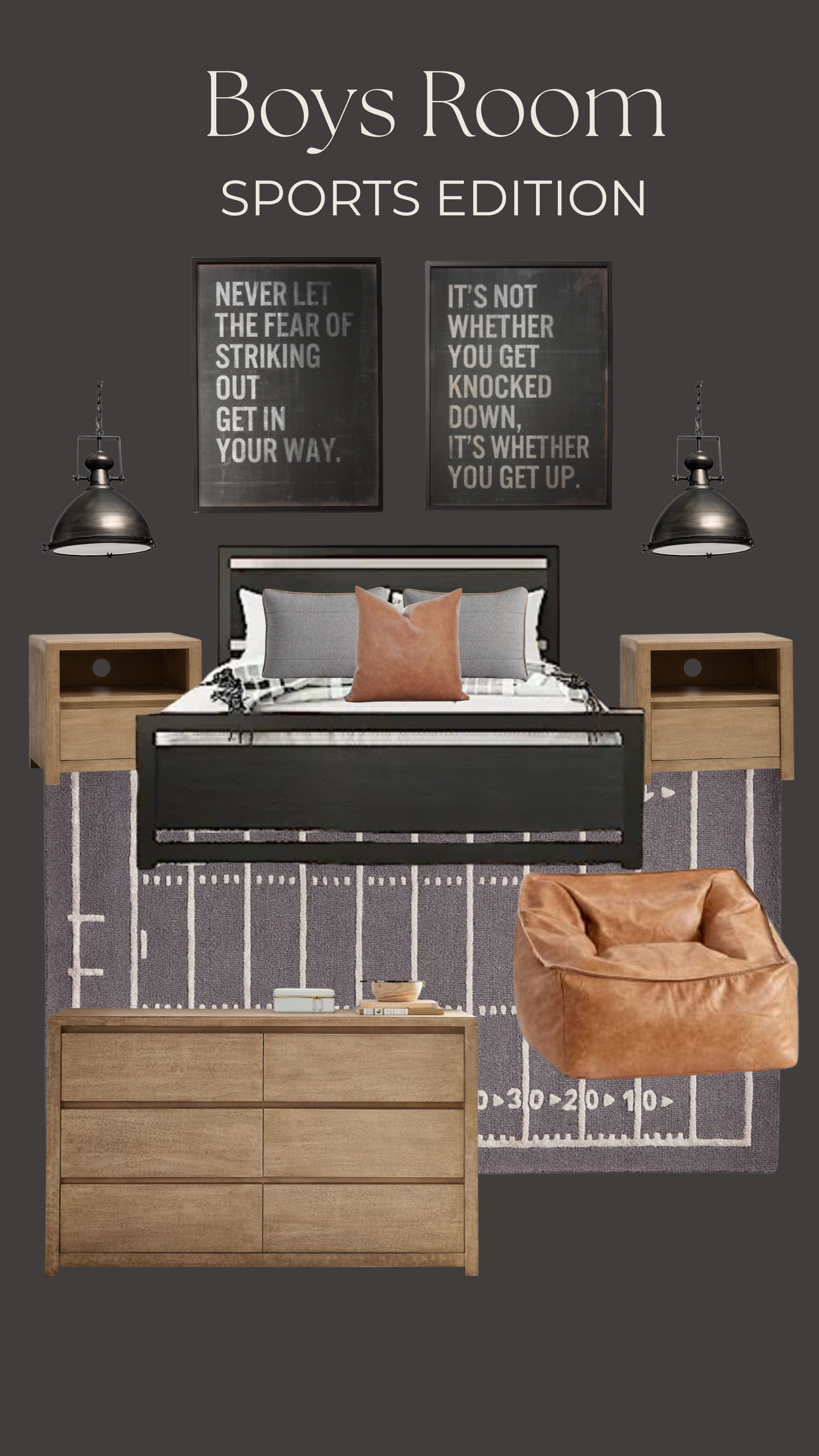 Boys Bedroom Inspo for the sport lover! 

 #LTKHome #LTKKids #LTKFamily