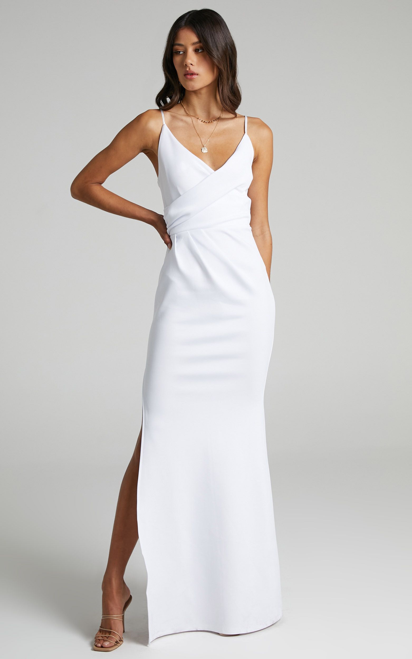 Linking Love Maxi Dress in White | Showpo - deactived